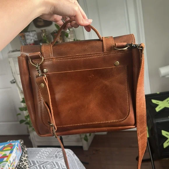 Semender Leather Mini Law Bag - Picture 2 of 6